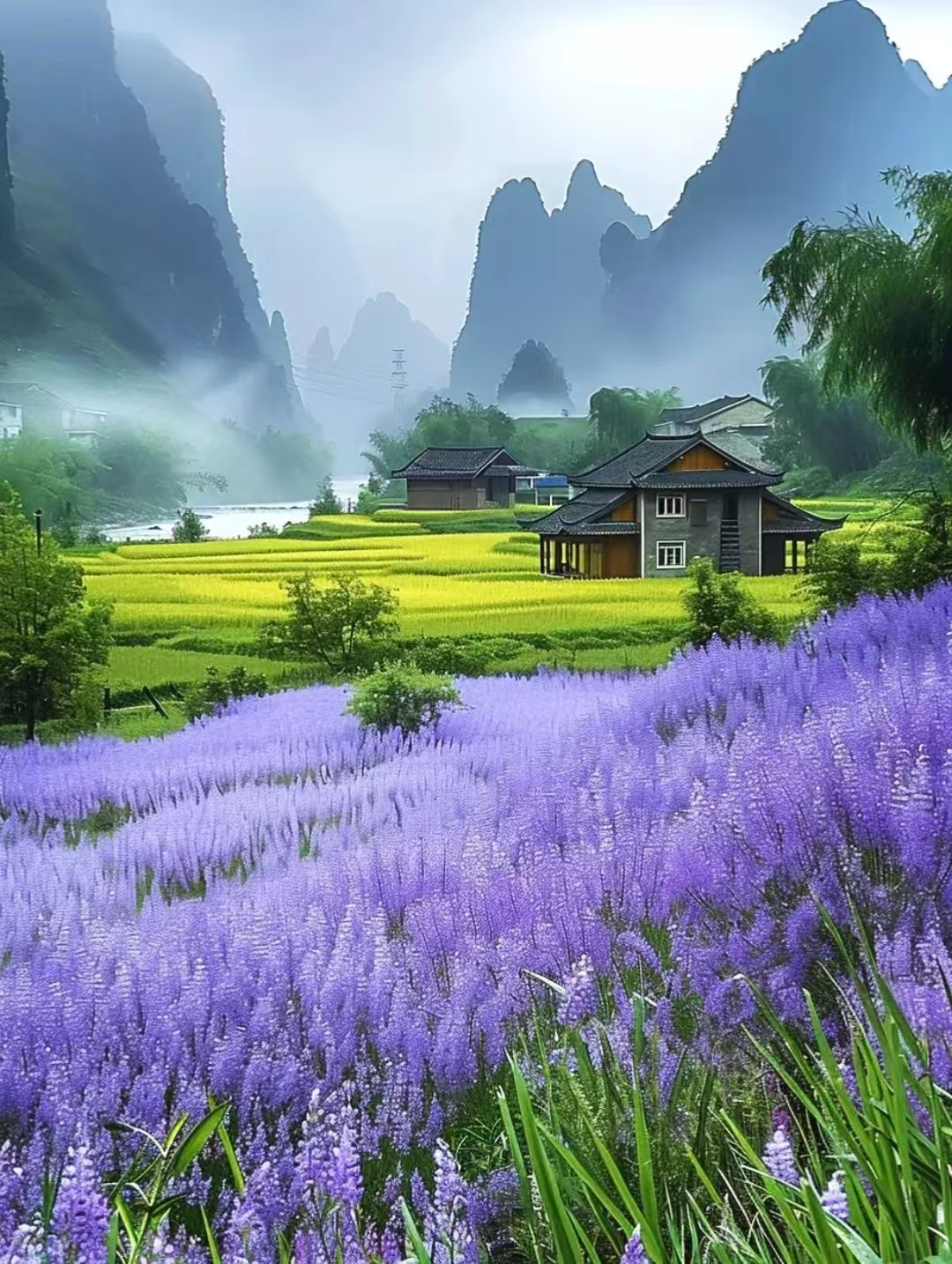 日常生活瞬间，厨房做饭场景，两人一起准备晚餐，温馨居家生活氛围